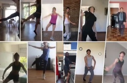 Ballet del Sodre realizó la versión #mequedoencasa de 