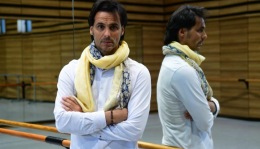 Igor Yebra antes del estreno del Ballet: 