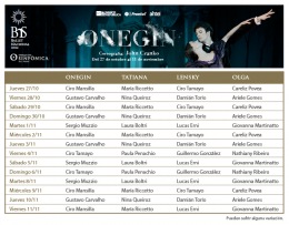 REPARTOS PARA ONEGIN 